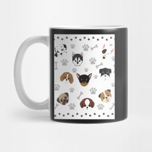 Cute Puppy Dog Pattern Design - Perfect Gift for Dog Lovers Mug